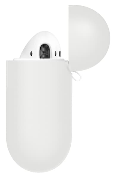 Elago AirPods silikondeksel (hvit)
