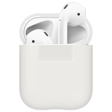 Elago AirPods silikondeksel (hvit)