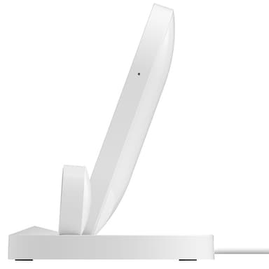 Belkin BOOST UP iPhone/Apple Watch trådløs ladestasjon (hvit)