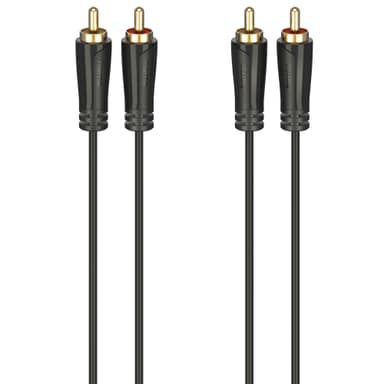 Hama lydkabel 2 x RCA - 2 x RCA (1,5 m)