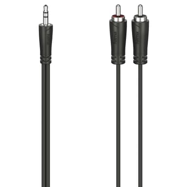 Hama 3,5 mm - 2 stk. RCA lydadapterkabel (3 m)