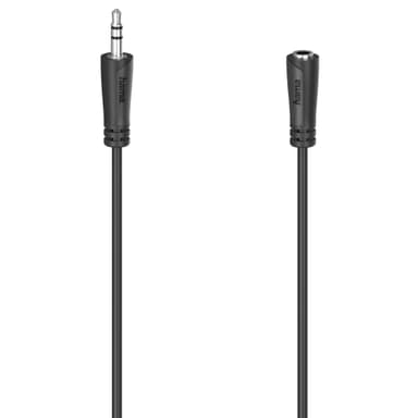 Hama forlenger til lydkabel 3,5 mm jack - 3,5 mm jack (5 m)