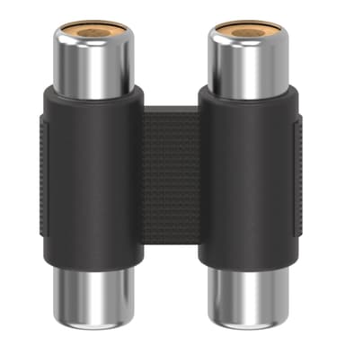 Hama RCA-adapter (2 stk. RCA hunn - 2 stk.  RCA hunn)