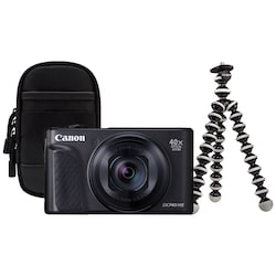 Canon PowerShot SX740 reisesett (sort)