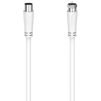 Hama 90 dB kabeladapter antenne (hvit/1,5m)