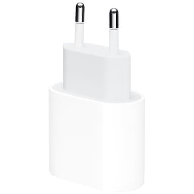 Apple 18W USB-C strømadapter (hvit)