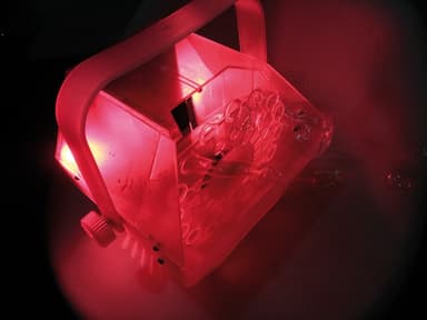 Rgb bubble machine