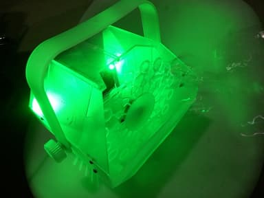 Rgb bubble machine