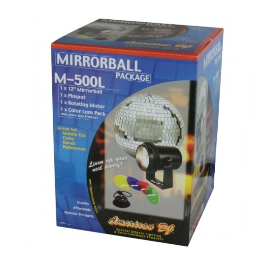 Adj mbs-300 mirrorball set