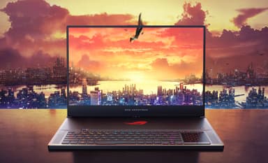 Asus ROG Zephyrus S GX701 17,3" bærbar gaming-PC (sort)