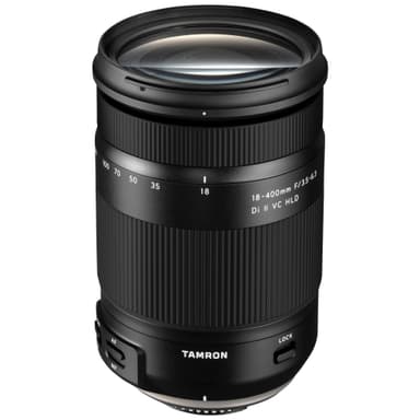 Tamron 18-400 mm f/3.5-6.3 Di II VC HLD ultra telezoomobjektiv