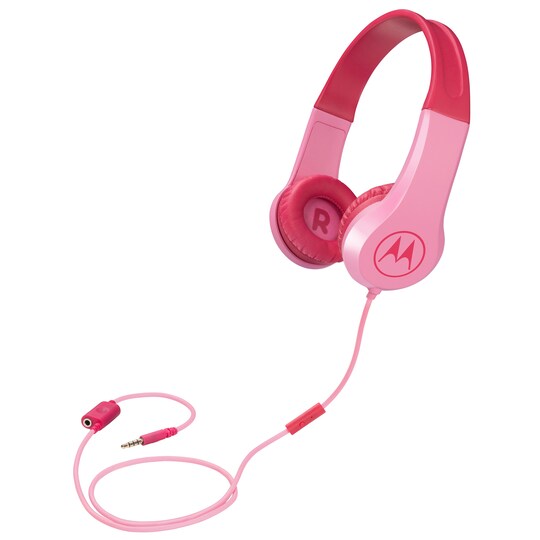 Motorola Squads 200 on-ear hodetelefoner (rosa)