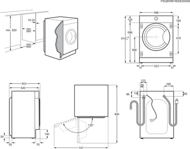 Electrolux PerfectCare 700 vaskemaskin/tørketrommel EW7F5247A4