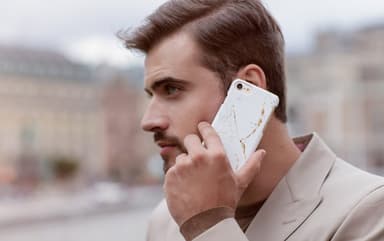 iDeal fashiondeksel til iPhone X/Xs (Carrara gull)