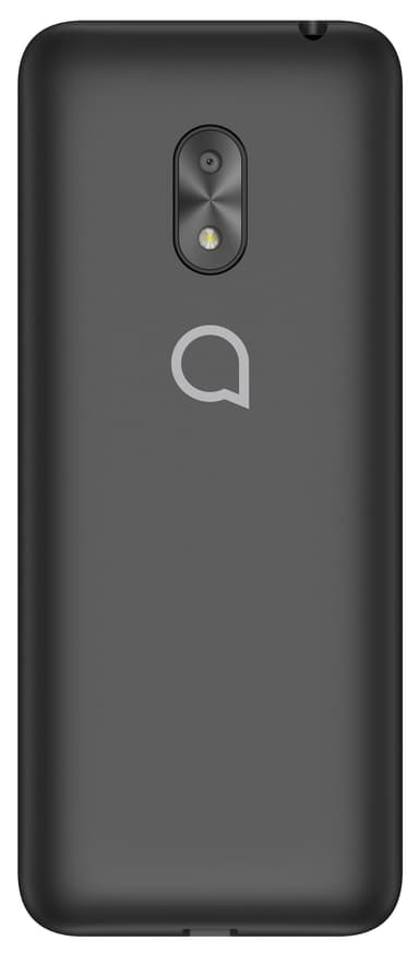 Alcatel 20.03 mobiltelefon (mørk grå)