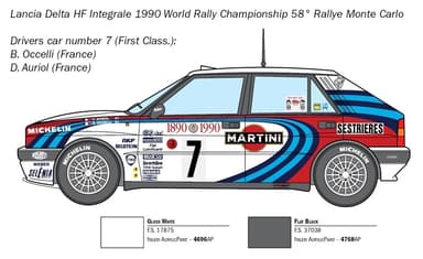 ITALERI 1:24 - Lancia Delta HF Integrale