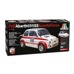 ITALERI 1:12 - Fiat Abarth 695SS/Assetto Corsa