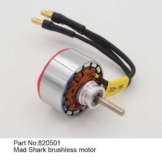 Jw820501 mad shark brushless motor