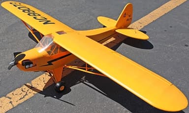 Top rc j3 cub gul - rtf