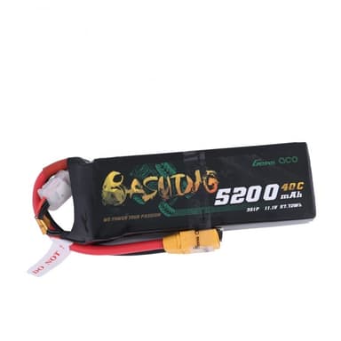 3s  5200mah - 40c - gens ace xt90 bashing series
