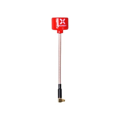 Foxeer lollipop 5.8ghz rhcp antenna mmcx red 2st
