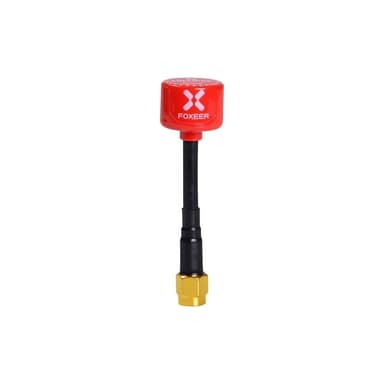 Foxeer lollipop v2 lhcp antenna sma red 2st