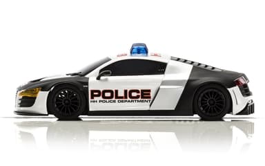 Scalextric audi r8 police car