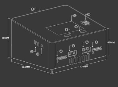 Isdt d2 2x100w ac computerlader