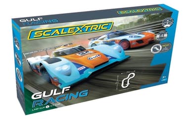 Scalextric bilbane - gulf racing set