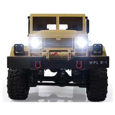 Wpl militær lastebil - off-road rtr - 1:16 gul