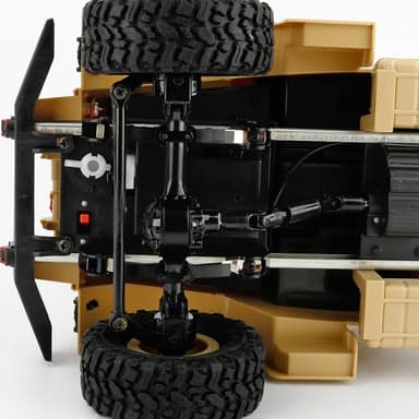 Wpl militær lastebil - off-road rtr - 1:16 gul
