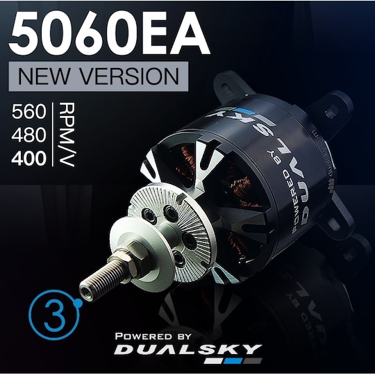 Dualsky X-Motor 5060 V3 490KV 392gram
