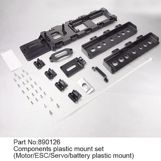 Jw890126 components plastic mount set
