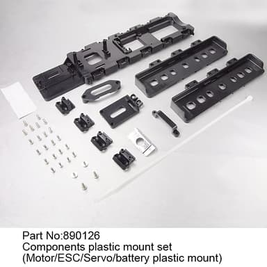 Jw890126 components plastic mount set