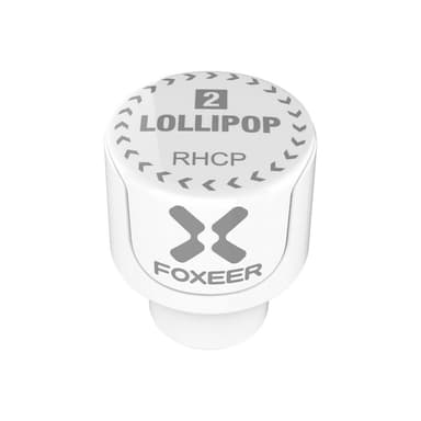 Foxeer lollipop v2 stubby rhcp sma white 2stk