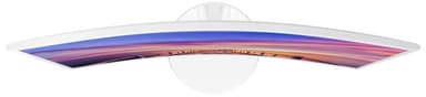 Samsung C32F391 32" buet skjerm (hvit)
