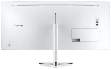 Samsung Curved C34J791 34" skjerm (sølv/hvit)