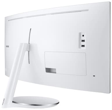 Samsung Curved C34J791 34" skjerm (sølv/hvit)