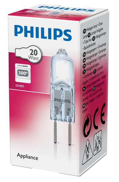 Philips ovnslys 20W G4 8718699613235