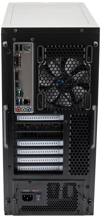 Edge E-Sport stasjonær gaming-PC 2060/AMD (sort)