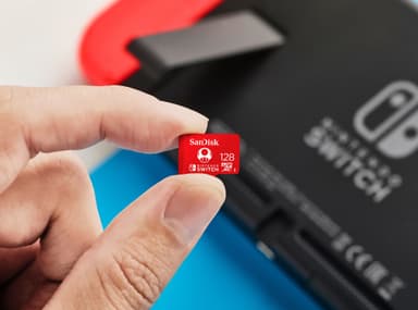 SanDisk MicroSDXC minnekort til Nintendo Switch 128 GB