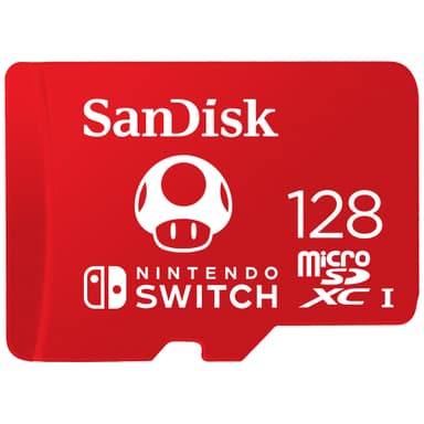 SanDisk MicroSDXC minnekort til Nintendo Switch 128 GB