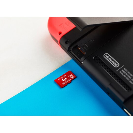 SanDisk MicroSDXC minnekort til Nintendo Switch 128 GB