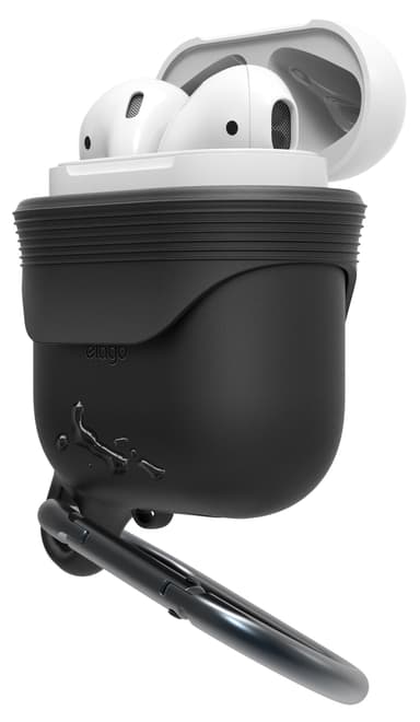 Elago AirPods vanntett deksel (sort)