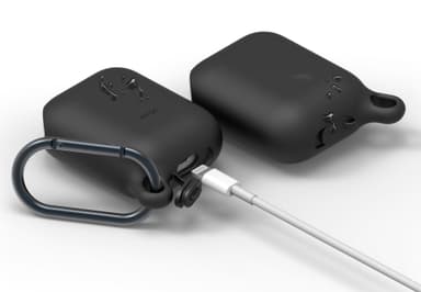 Elago AirPods vanntett deksel (sort)