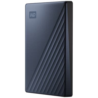 WD My Passport Ultra USB-C ekstern harddisk 2 TB (blå)