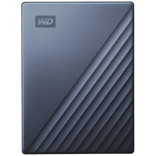 WD My Passport Ultra USB-C ekstern harddisk 2 TB (blå)