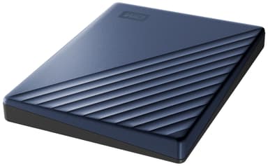WD My Passport Ultra USB-C ekstern harddisk 2 TB (blå)