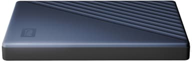 WD My Passport Ultra USB-C ekstern harddisk 2 TB (blå)