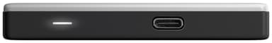 WD My Passport Ultra USB-C bærbar harddisk 1 TB (sølv)